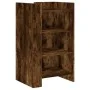 Aparador de madera de ingeniería roble ahumado 45x35x75 cm de , Aparadores - Ref: Foro24-848385, Precio: 52,79 €, Descuento: %