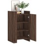 Plywood brown oak sideboard 45x35x75 cm by , Sideboards - Ref: Foro24-848401, Price: 67,22 €, Discount: %