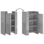 Ingenieurholz-Sideboard in Betongrau 45x35x75 cm von , Sideboards - Ref: Foro24-848398, Preis: 68,34 €, Rabatt: %