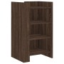 Plywood brown oak sideboard 45x35x75 cm by , Sideboards - Ref: Foro24-848387, Price: 48,76 €, Discount: %