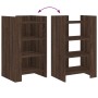 Plywood brown oak sideboard 45x35x75 cm by , Sideboards - Ref: Foro24-848387, Price: 48,76 €, Discount: %