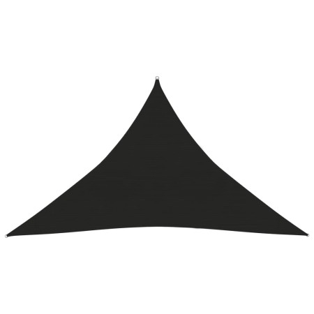 Black HDPE sail awning 160 g/m² 3x3x4.2 m by vidaXL, Umbrellas - Ref: Foro24-311749, Price: 28,85 €, Discount: %