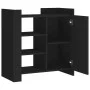 Schwarzer Schrank aus Holzwerkstoff 73,5x35x75 cm von , Sideboards - Ref: Foro24-848403, Preis: 75,00 €, Rabatt: %