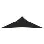 Toldo de vela negro HDPE 160 g/m² 3x3x4,2 m de vidaXL, Sombrillas - Ref: Foro24-311749, Precio: 28,29 €, Descuento: %