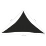 Black HDPE sail awning 160 g/m² 3x3x4.2 m by vidaXL, Umbrellas - Ref: Foro24-311749, Price: 28,85 €, Discount: %
