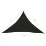Toldo de vela negro HDPE 160 g/m² 3x3x4,2 m de vidaXL, Sombrillas - Ref: Foro24-311749, Precio: 28,29 €, Descuento: %