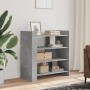 Grau-betonierter Sperrholz-Sideboard 73,5x35x75 cm von , Sideboards - Ref: Foro24-848391, Preis: 53,36 €, Rabatt: %