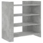 Gray concrete plywood sideboard 73.5x35x75 cm by , Sideboards - Ref: Foro24-848391, Price: 52,77 €, Discount: %