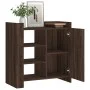 Ingenieurholz-Sideboard in Eichenbraun 73,5x35x75 cm von , Sideboards - Ref: Foro24-848408, Preis: 77,84 €, Rabatt: %