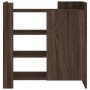 Engineered wood brown oak sideboard 73.5x35x75 cm by , Sideboards - Ref: Foro24-848408, Price: 79,36 €, Discount: %