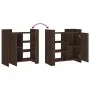 Aparador de madera de ingeniería marrón roble 73,5x35x75 cm de , Aparadores - Ref: Foro24-848408, Precio: 78,12 €, Descuento: %