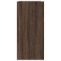Engineered wood brown oak sideboard 100x35x75 cm by , Sideboards - Ref: Foro24-848415, Price: 104,08 €, Discount: %