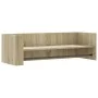 Wandregal aus Sonoma-Eichenfurnierholz 100x35x30,5 cm von , Regale und Regale - Ref: Foro24-848460, Preis: 40,28 €, Rabatt: %
