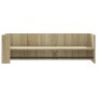 Wandregal aus Sonoma-Eichenfurnierholz 100x35x30,5 cm von , Regale und Regale - Ref: Foro24-848460, Preis: 40,85 €, Rabatt: %