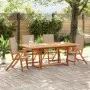 Faltbare Gartenstühle, 4 Stück Massivholz Akazie mit Textilene. von , Gartenstühle - Ref: Foro24-3279244, Preis: 336,80 €, Ra...