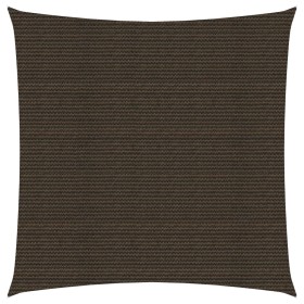 Sail awning HDPE brown 160 g/m² 3.6x3.6 m by vidaXL, Umbrellas - Ref: Foro24-311770, Price: 43,25 €, Discount: %