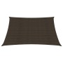 Sail awning HDPE brown 160 g/m² 3.6x3.6 m by vidaXL, Umbrellas - Ref: Foro24-311770, Price: 43,25 €, Discount: %