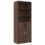 Tall engineered wood brown oak sideboard 70x42.5x185 cm by , Sideboards - Ref: Foro24-3281377, Price: 154,18 €, Discount: %