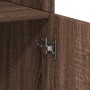 Aparador alto madera de ingeniería marrón roble 70x42,5x185 cm de , Aparadores - Ref: Foro24-3281377, Precio: 158,90 €