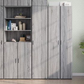 Ingenieurholz-Sideboard in Sonoma-Grau 40x42,5x185 cm von , Sideboards - Ref: Foro24-3281404, Preis: 133,28 €, Rabatt: %