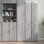 Ingenieurholz-Sideboard in Sonoma-Grau 40x42,5x185 cm von , Sideboards - Ref: Foro24-3281404, Preis: 130,93 €, Rabatt: %
