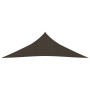 Sail awning HDPE brown 160 g/m² 3.5x3.5x4.9 m by vidaXL, Umbrellas - Ref: Foro24-311807, Price: 21,32 €, Discount: %