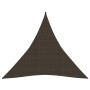 Braune HDPE-Segelmarkise 160 g/m² 3,6 x 3,6 x 3,6 m von vidaXL, Sonnenschirme - Ref: Foro24-311803, Preis: 30,23 €, Rabatt: %