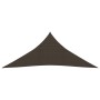 Braune HDPE-Segelmarkise 160 g/m² 3,6 x 3,6 x 3,6 m von vidaXL, Sonnenschirme - Ref: Foro24-311803, Preis: 30,23 €, Rabatt: %
