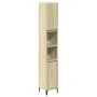 Set de muebles de baño 3 pzas madera contrachapada roble Sonoma de , Muebles de baño - Ref: Foro24-3307672, Precio: 202,05 €,...