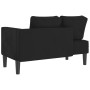 Sofa with black velvet cushions by , Daybeds - Ref: Foro24-4007576, Price: 140,92 €, Discount: %