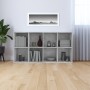 Graues Sperrholzregal/Sideboard 66x30x130 cm von vidaXL, Bücherregale und Regale - Ref: Foro24-800157, Preis: 76,13 €, Rabatt: %