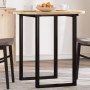 Solid acacia wood round table top Ø80x2 cm by , Table tops - Ref: Foro24-4008686, Price: 77,49 €, Discount: %