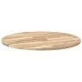 Solid acacia wood round table top Ø80x2 cm by , Table tops - Ref: Foro24-4008686, Price: 76,16 €, Discount: %