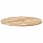 Solid acacia wood round table top Ø80x2 cm by , Table tops - Ref: Foro24-4008686, Price: 76,16 €, Discount: %