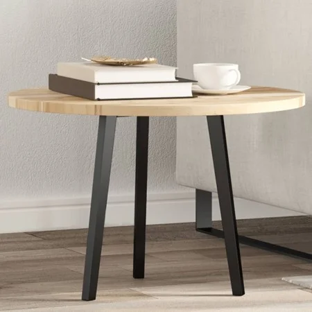 Solid acacia wood round table top Ø60x2 cm by , Table tops - Ref: Foro24-4008684, Price: 40,40 €, Discount: %