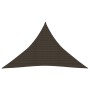 Brown HDPE sail awning 160 g/m² 5x5x6 m by vidaXL, Umbrellas - Ref: Foro24-311815, Price: 39,55 €, Discount: %