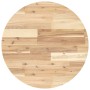 Solid acacia wood round table top Ø60x4 cm by , Table tops - Ref: Foro24-4008690, Price: 65,74 €, Discount: %