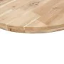 Solid acacia wood round table top Ø60x4 cm by , Table tops - Ref: Foro24-4008690, Price: 64,15 €, Discount: %