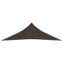 Brown HDPE sail awning 160 g/m² 5x5x6 m by vidaXL, Umbrellas - Ref: Foro24-311815, Price: 39,55 €, Discount: %