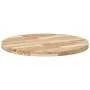 Massiver runder Akazienholztisch Ø80x4 cm von , Tischplatten - Ref: Foro24-4008692, Preis: 118,75 €, Rabatt: %