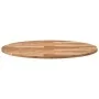 Solid acacia wood round table top Ø90x2 cm by , Table tops - Ref: Foro24-4008699, Price: 89,23 €, Discount: %