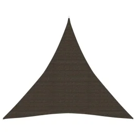 Sail awning HDPE brown 160 g/m² 4x4x4 m by vidaXL, Umbrellas - Ref: Foro24-311808, Price: 32,80 €, Discount: %