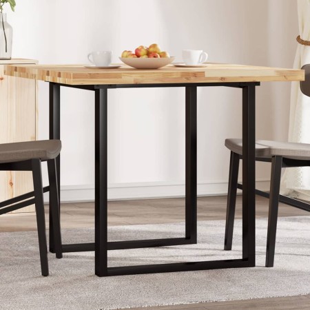 Massiver quadratischer Tisch aus Akazienholz, 90x90x4 cm. von , Tischplatten - Ref: Foro24-4008717, Preis: 155,03 €, Rabatt: %