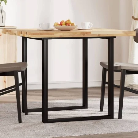 Solid acacia wood square table top 90x90x4 cm by , Table tops - Ref: Foro24-4008717, Price: 152,10 €, Discount: %