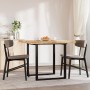 Massiver quadratischer Tisch aus Akazienholz, 90x90x4 cm. von , Tischplatten - Ref: Foro24-4008717, Preis: 155,03 €, Rabatt: %