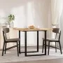 Solid acacia wood square table top 90x90x4 cm by , Table tops - Ref: Foro24-4008717, Price: 152,10 €, Discount: %