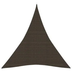 Sail awning HDPE brown 160 g/m² 4x5x5 m by vidaXL, Umbrellas - Ref: Foro24-311811, Price: 27,77 €, Discount: %