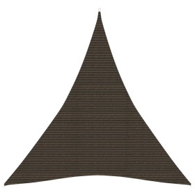 Segelmarkise HDPE braun 160 g/m² 4x5x5 m von vidaXL, Sonnenschirme - Ref: Foro24-311811, Preis: 34,74 €, Rabatt: %