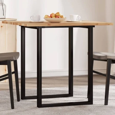 Solid acacia wood square table top 80x80x2 cm by , Table tops - Ref: Foro24-4008722, Price: 81,60 €, Discount: %