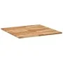Solid acacia wood square table top 80x80x2 cm by , Table tops - Ref: Foro24-4008722, Price: 81,60 €, Discount: %